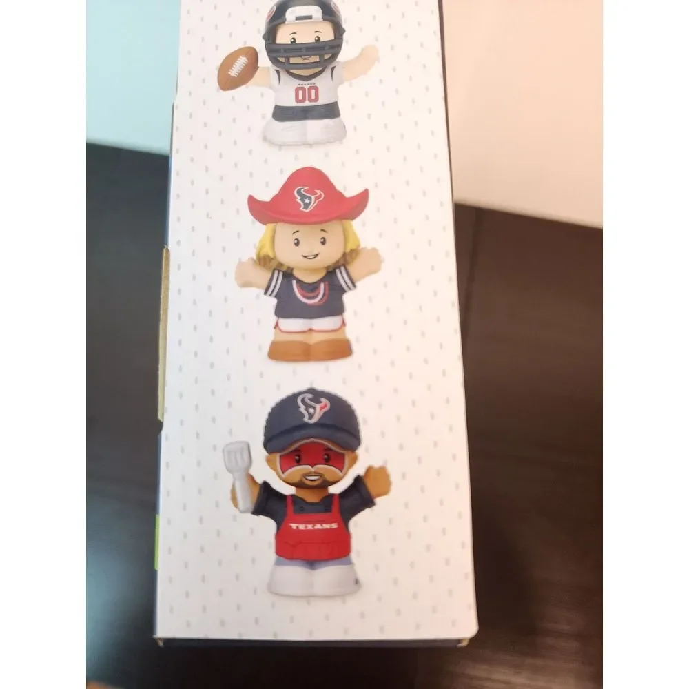 Brand New Little People Collector NFL Licensed Product Houston‎ Texans Series 1